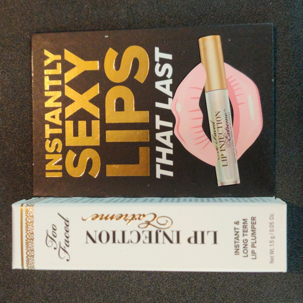 NIB Too Faced Lip Injection Extreme lip plumper - DELUXE SAMPLE/TRAVEL SIZE